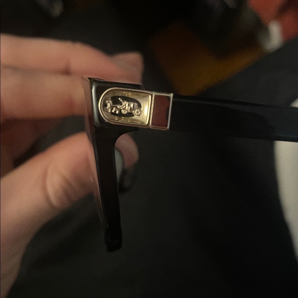 Coach Black reader Eyeglasses Frames - image 9